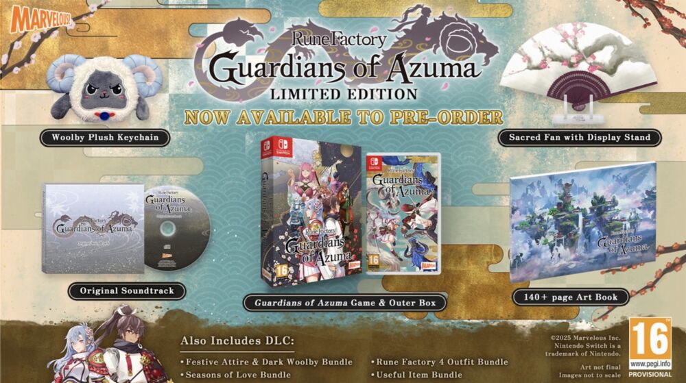 Il nuovo Rune Factory: Guardians of Azuma arriva a maggio